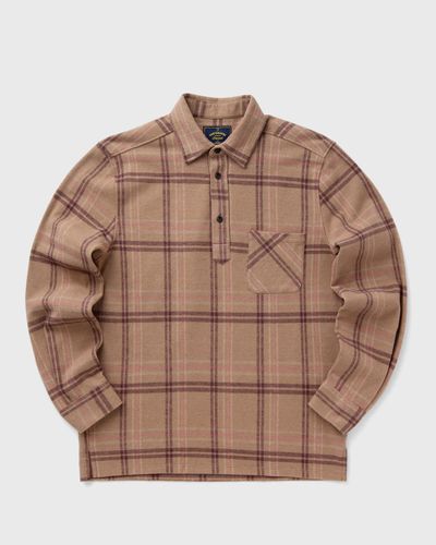 Portuguese Flannel CARTER POPOVER, brown