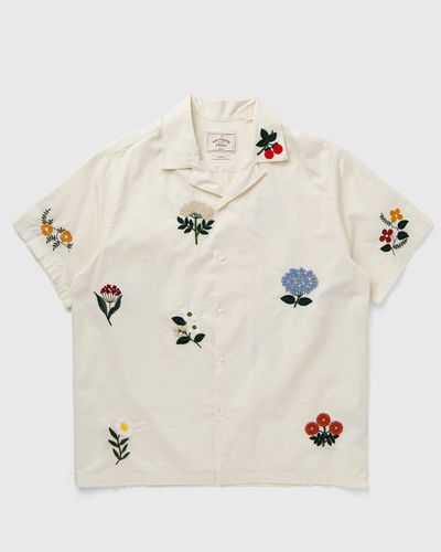 Portuguese Flannel Embroidery Flowers, beige