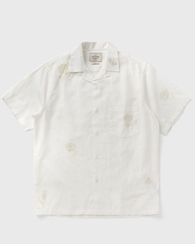 Portuguese Flannel Embroidery Nature Ramie, white