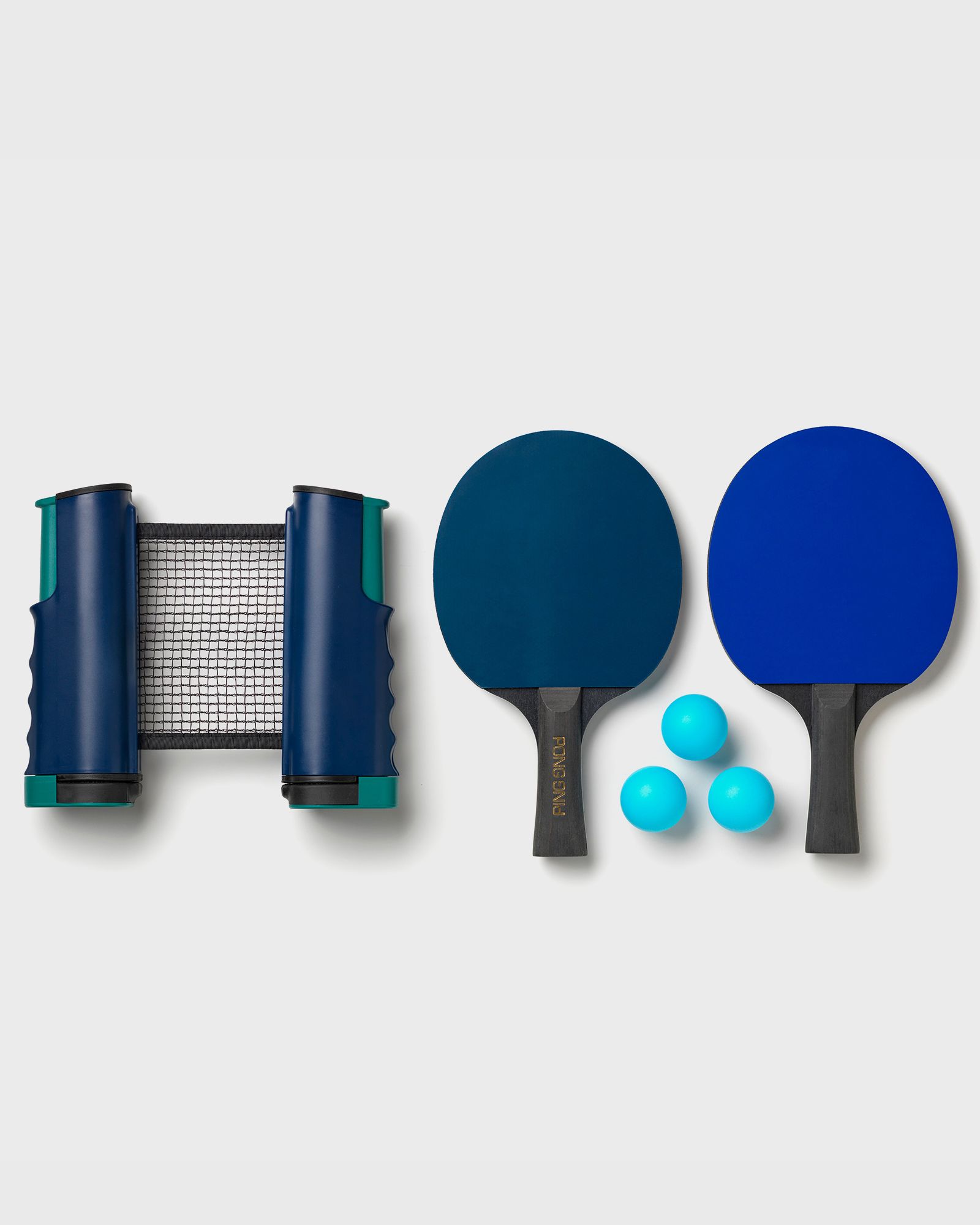 Printworks Portable Table Tennis Ping Pong, blue