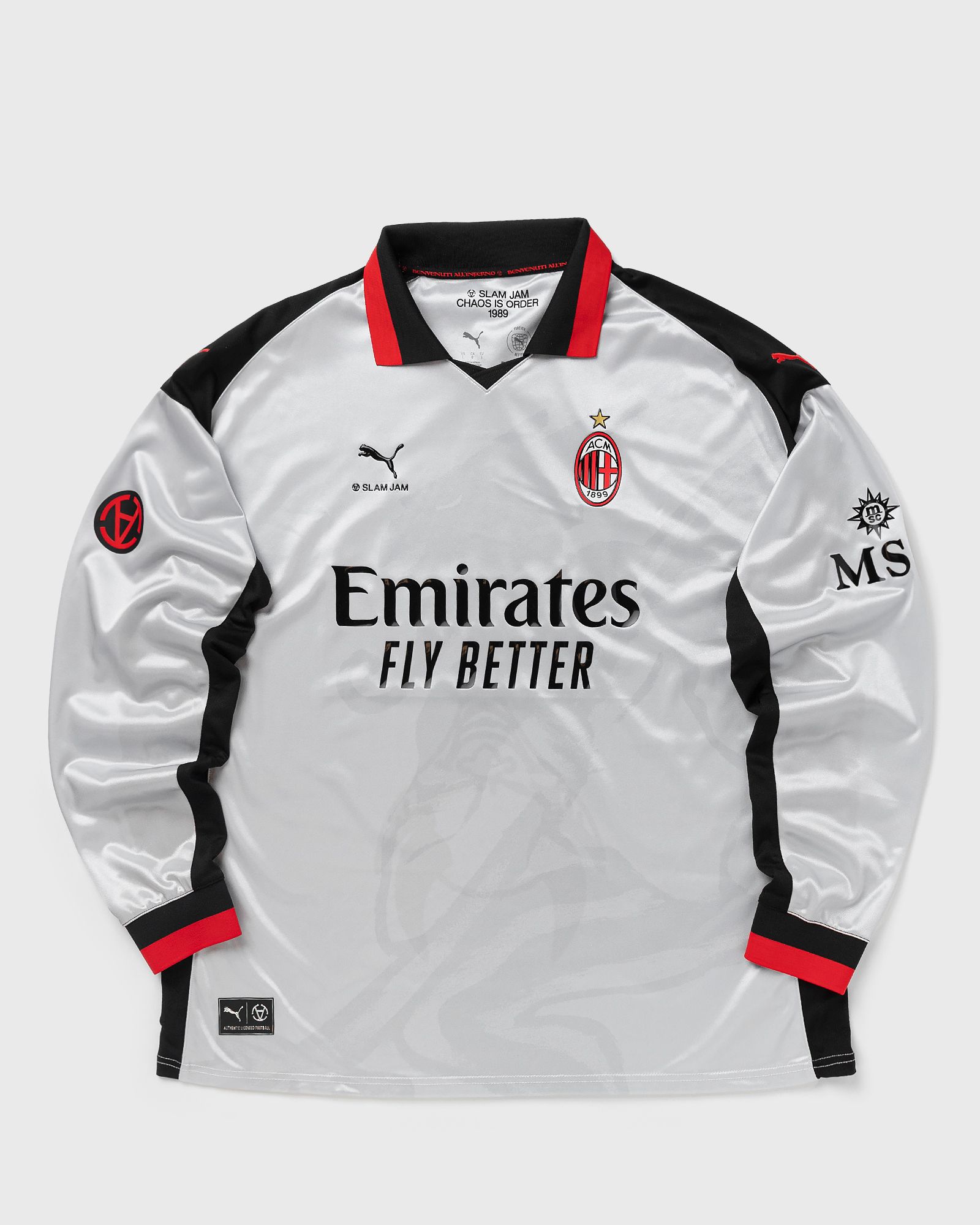 Puma ACM X Slam Jam Limited Edition Jersey LS, silver
