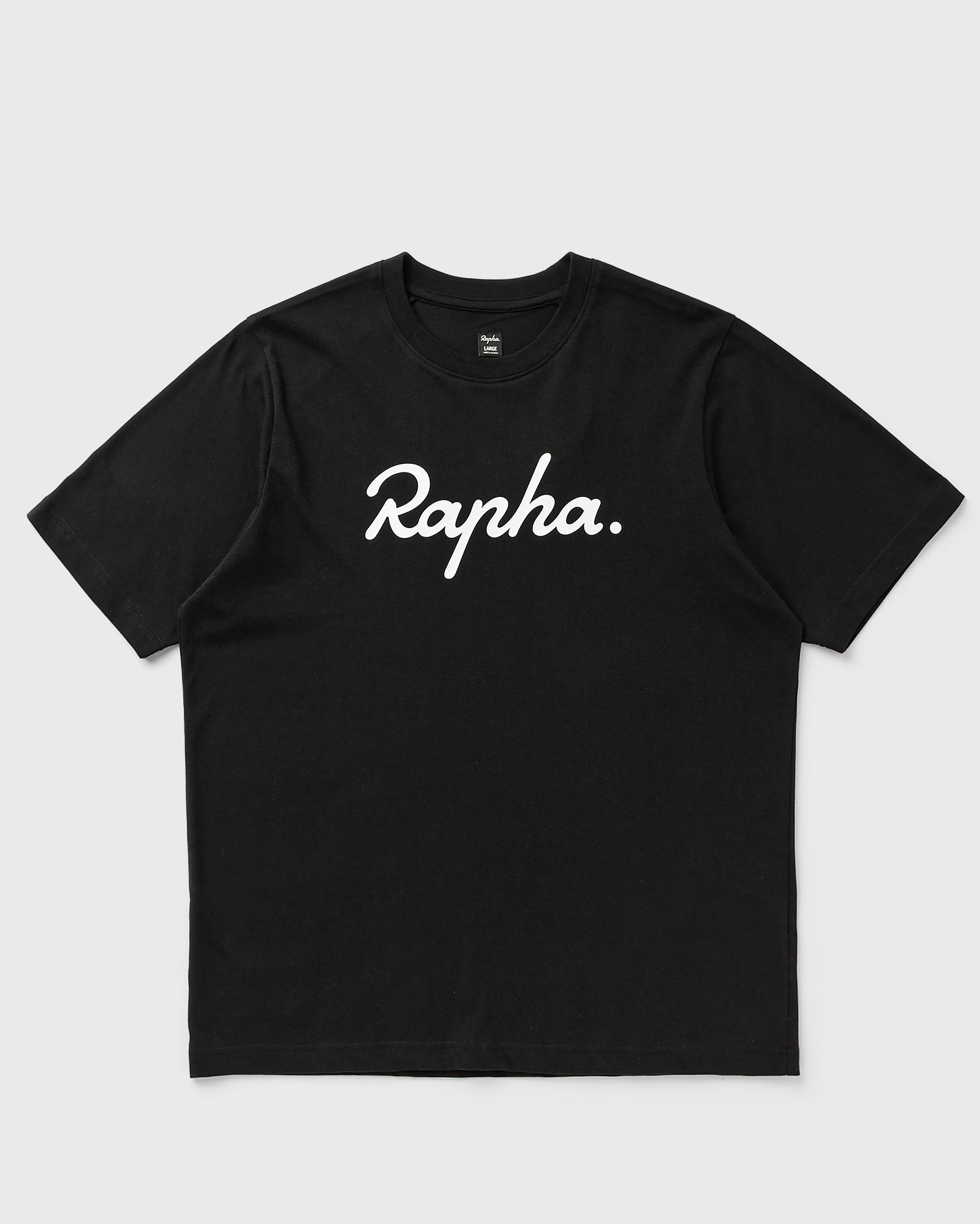 Rapha Cotton Tee - Large Logo, black