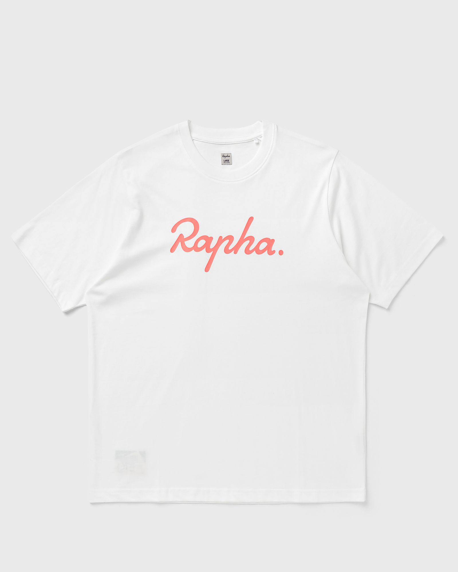 Rapha Cotton Tee - Large Logo, white