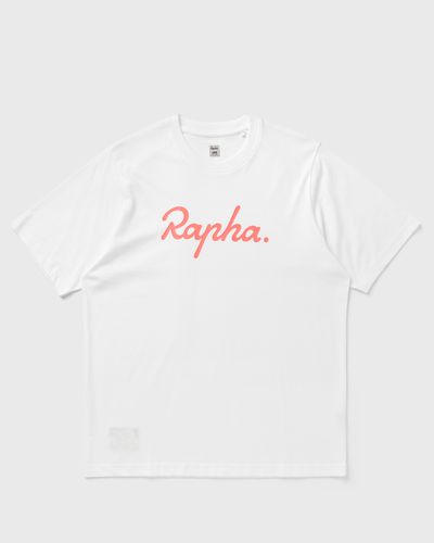 Rapha Cotton Tee - Large Logo, white