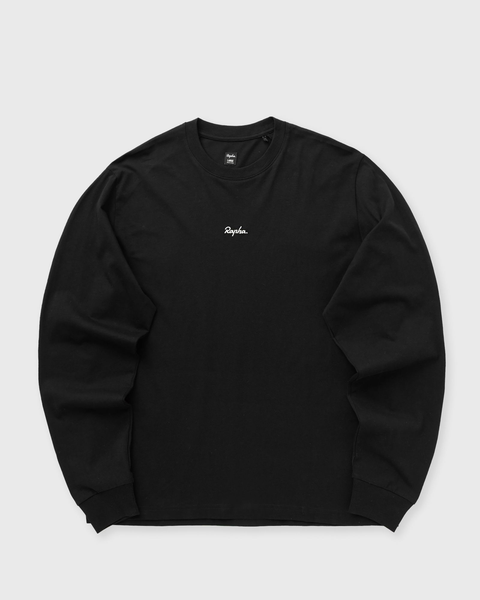 Rapha Long Sleeve Cotton Tee, black