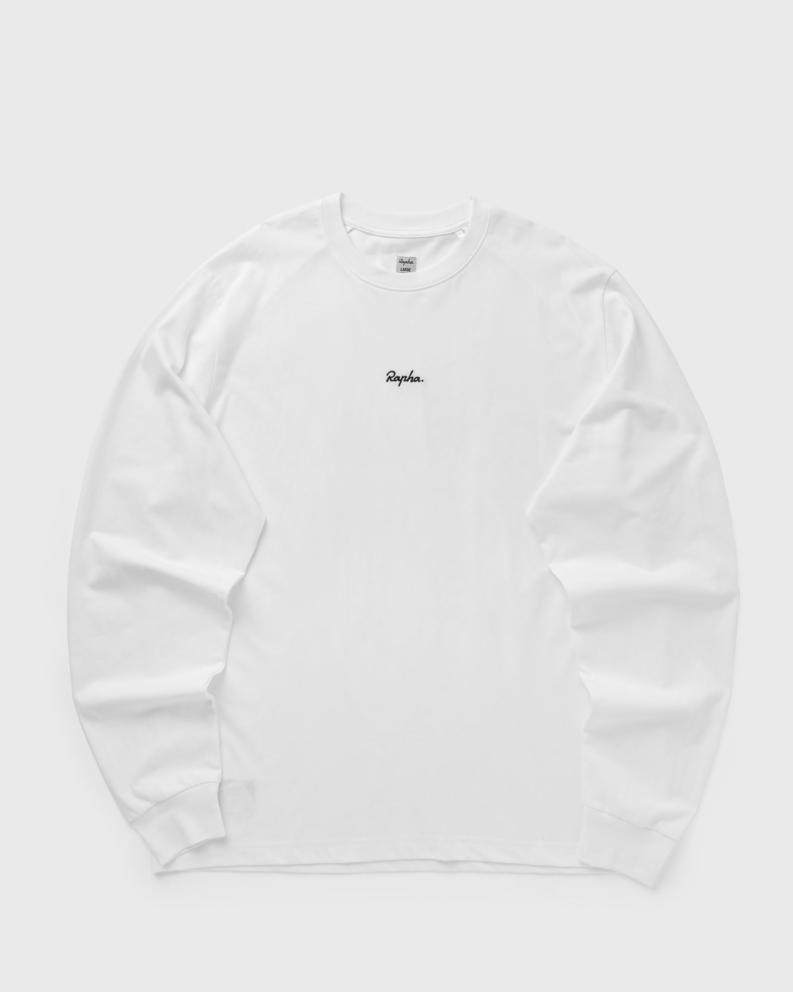 Rapha Long Sleeve Cotton Tee, white
