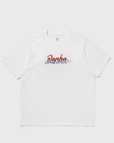 Rapha X David Carson Cotton T-Shirt, white