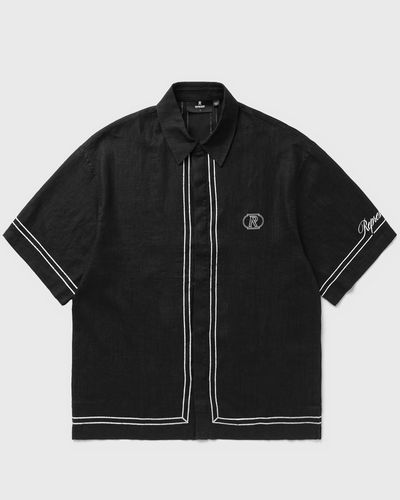 Represent Border Shirt, black