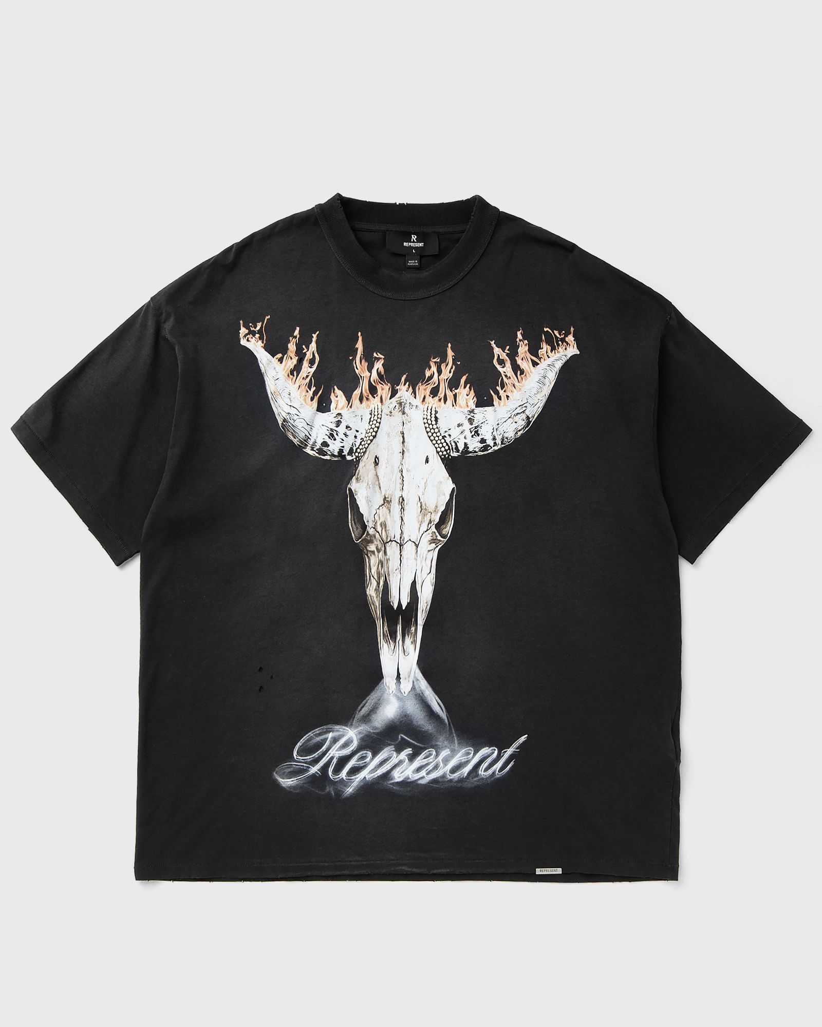 Represent BRITISH COWBOYS TEE, black