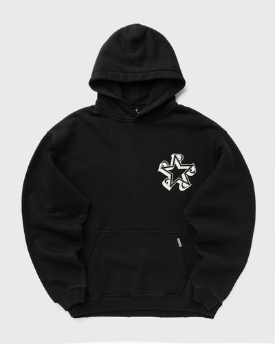 Represent Initial Star Hoodie, black