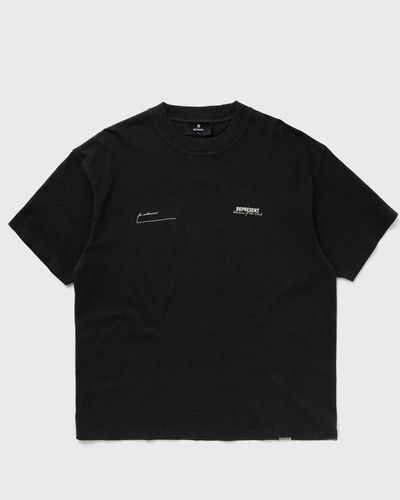Represent PATRON OF THE CLUB TEE, black