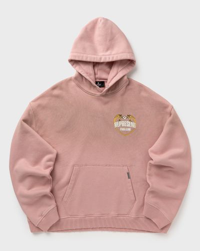 Represent Represent Angel Border Hoodie, pink