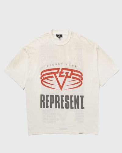 Represent Reversible Living Legacy Tour  T-Shirt, white