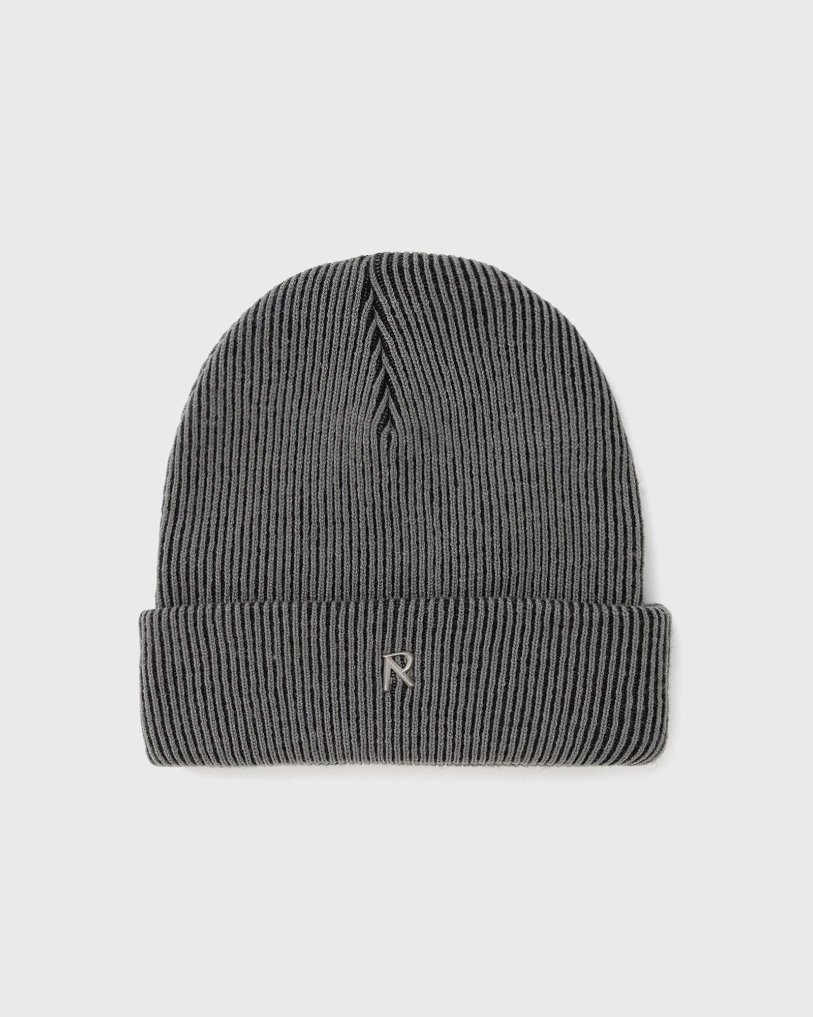 Represent Rib Knit Beanie, grey