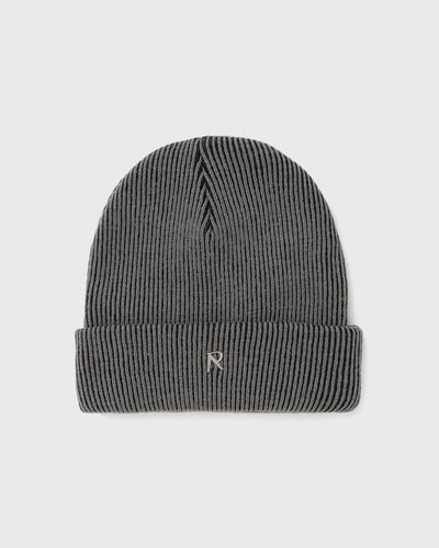 Represent Rib Knit Beanie, grey