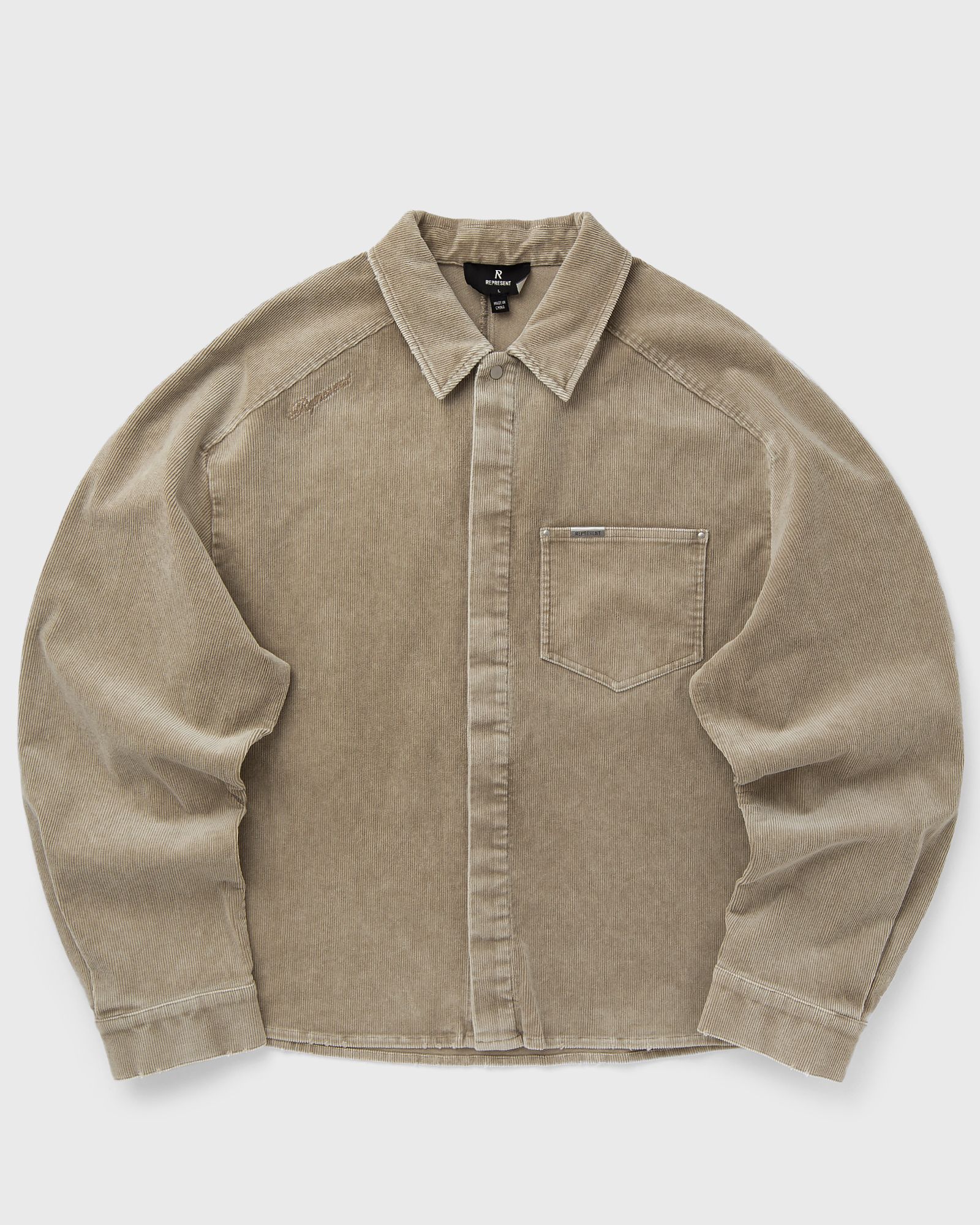 Represent SIERRA CORD SHIRT, brown
