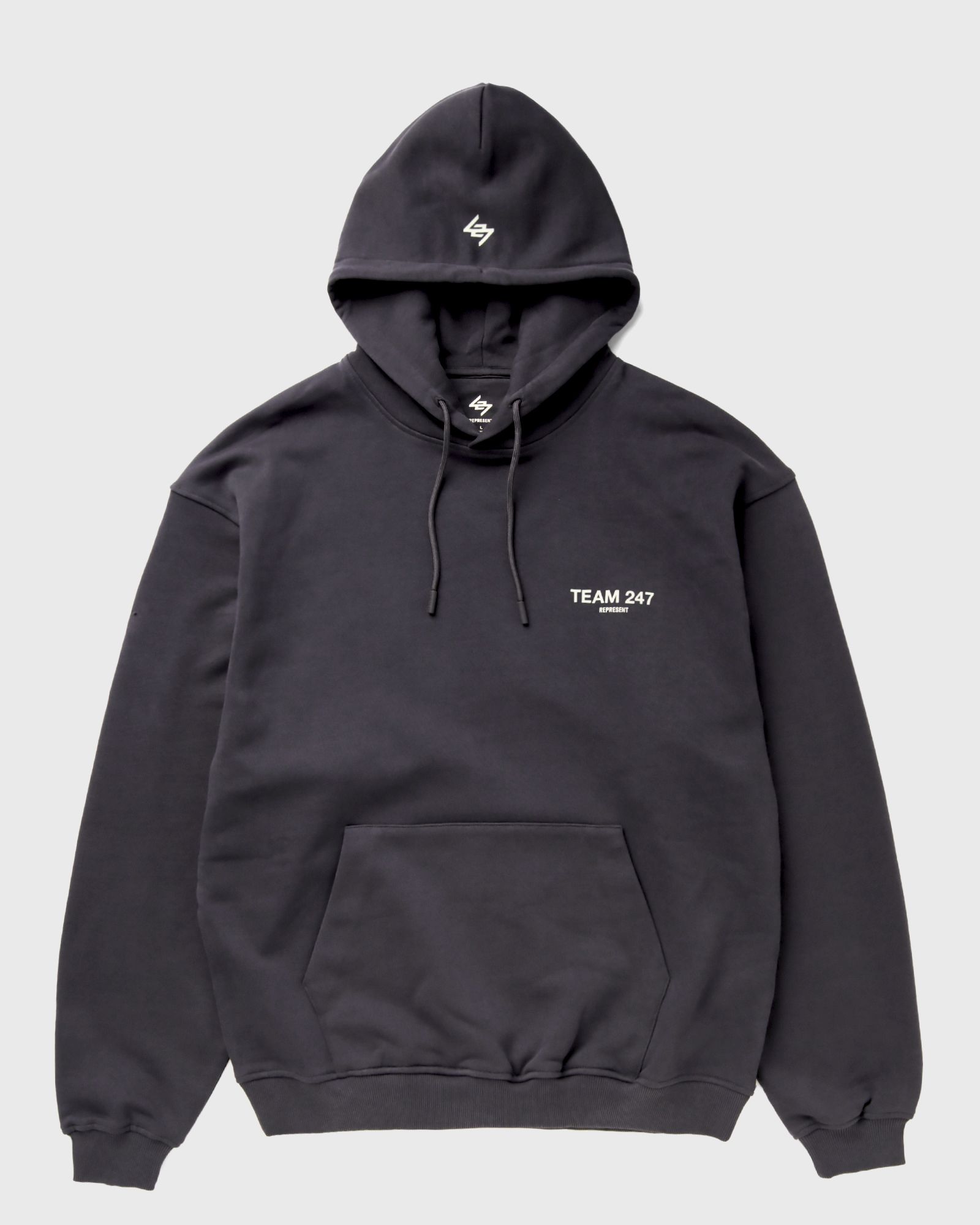 Represent TEAM 247 OVERSIZED HOOD, grey