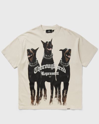 Represent THOROUGHBRED TEE, beige