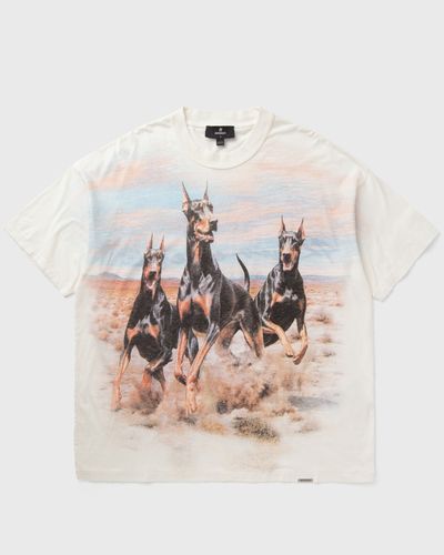 Represent WESTERN DOBERMANS TEE, multi|white