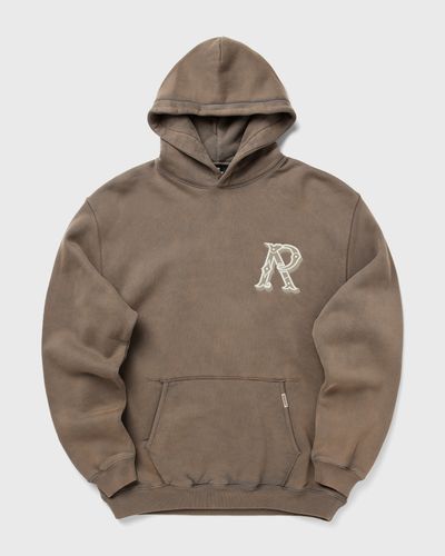 Represent WESTERN INITIAL HOODIE, brown
