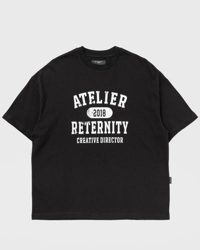 Reternity ATELIER EMBLEM T-SHIRT, black