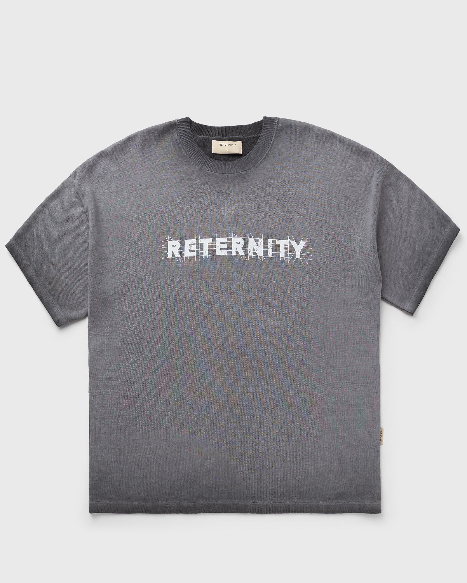 Reternity CONSTRUCTION KNIT TEE, grey
