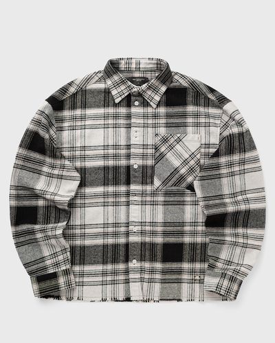 Reternity CREATIVE DEPT LOGO FLANNEL, black