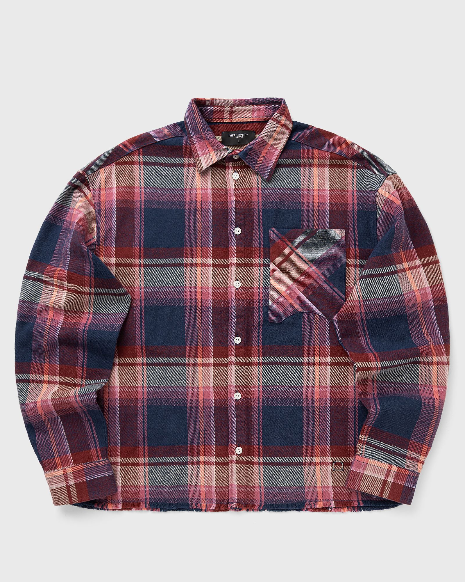 Reternity CREATIVE DEPT LOGO FLANNEL, purple