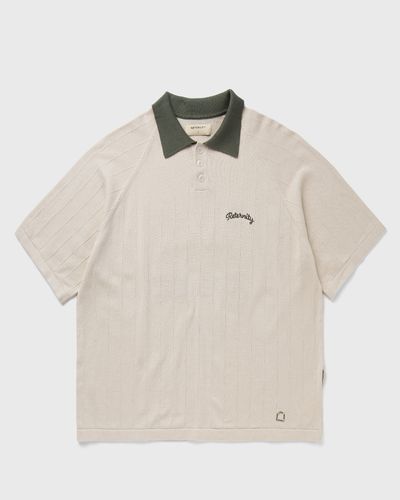 Reternity LE PROGRES KNIT POLO, white