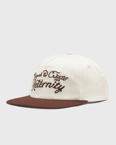 Reternity RETERNITY UNSTRUCTURED SNAPBACK, brown|white