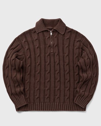 Reternity X POMPEII THE ART OF LIVING POLO KNIT, brown