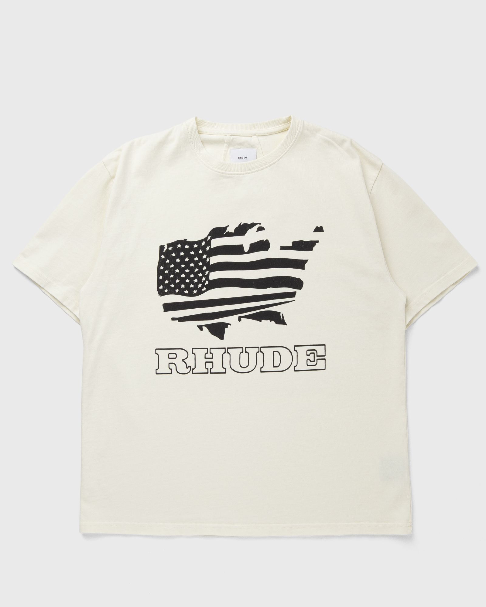Rhude RHUDE BANNER TEE, white