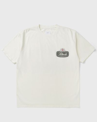 Rhude RHUDE DESERT CREST TEE, white