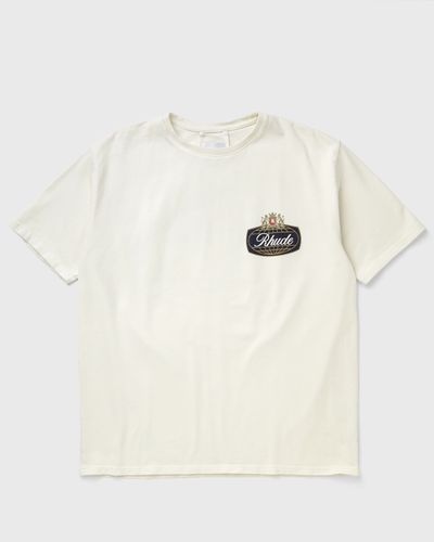 Rhude SAFARI CREST TEE, white