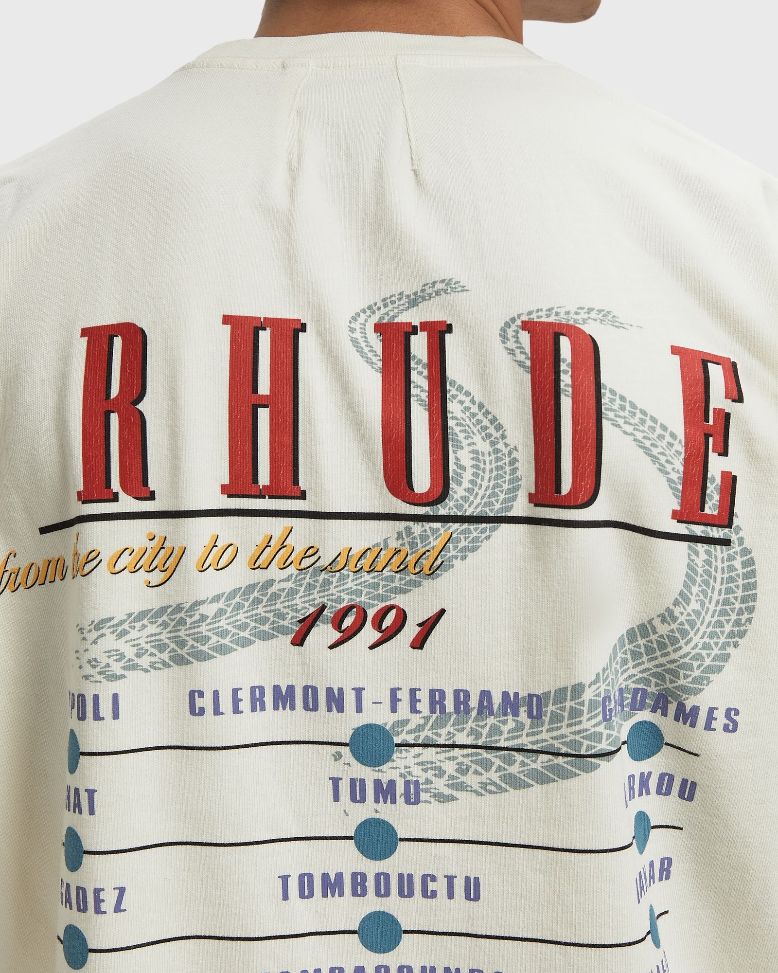Rhude 더 데저트 디사이드 티