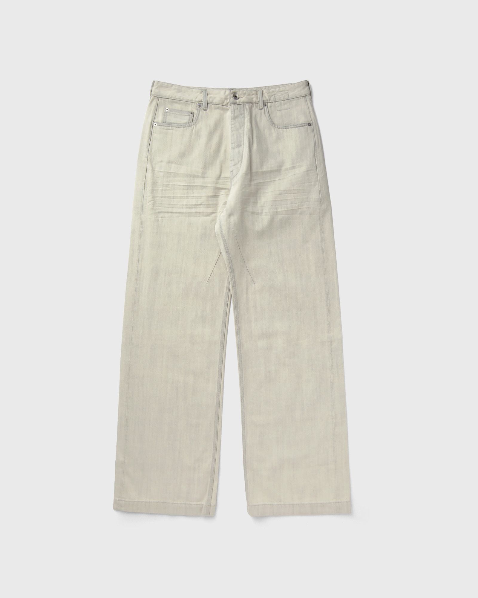 Rick Owens DENIM PANTS - GETH JEANS, white