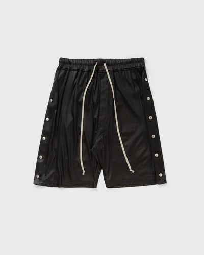 Rick Owens KNIT SHORTS - WIDE PUSHER SHORTS, black