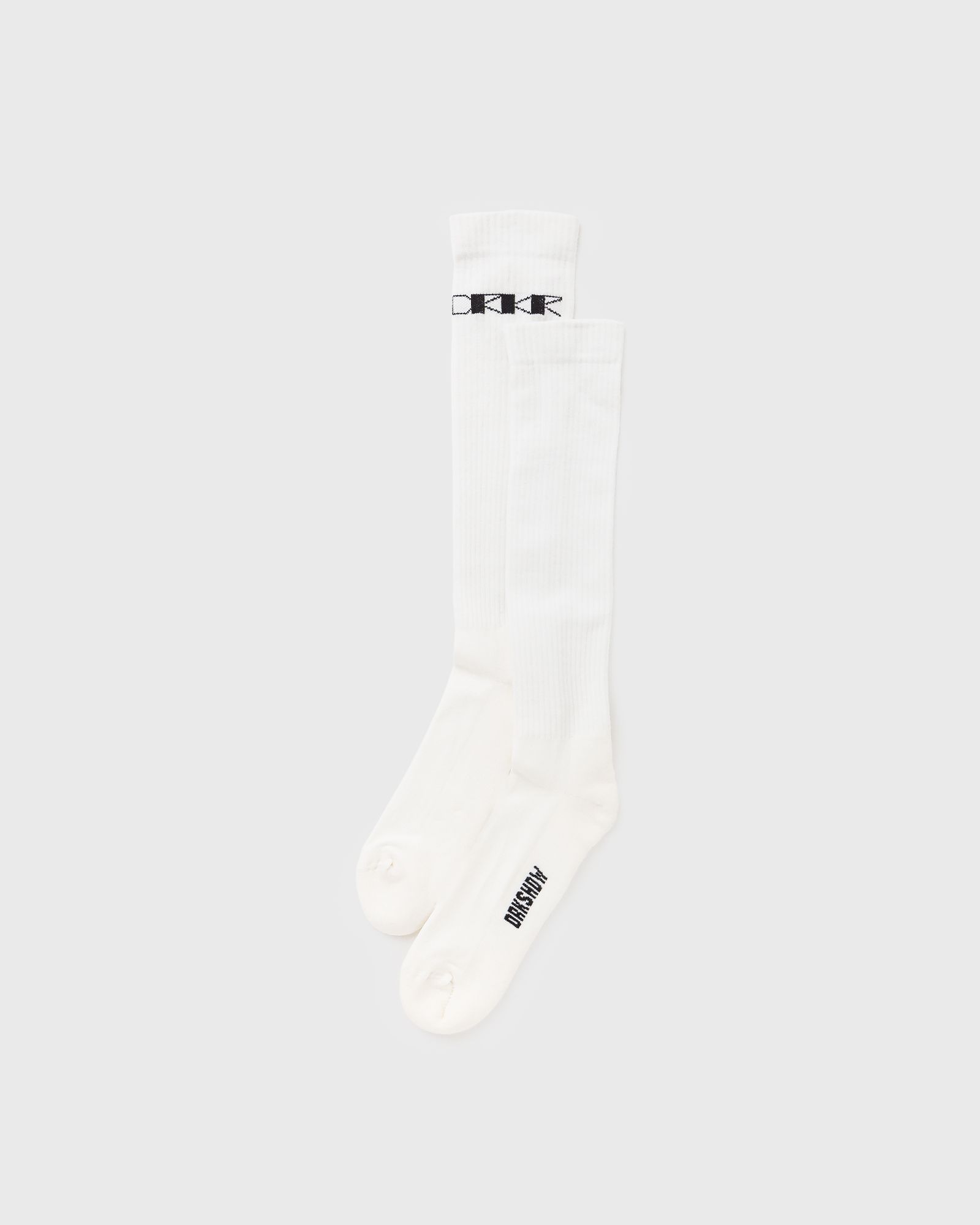 Rick Owens KNIT SOCKS -DRKSHDW KNEE HIGH SOCKS, beige