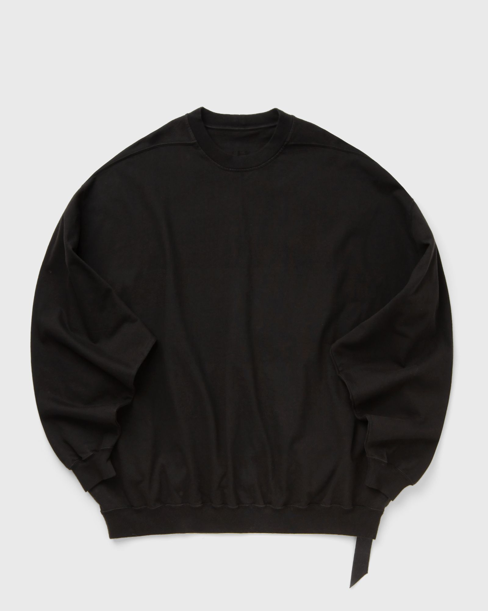 Rick Owens KNIT TEE - HUN CREWNECK, black