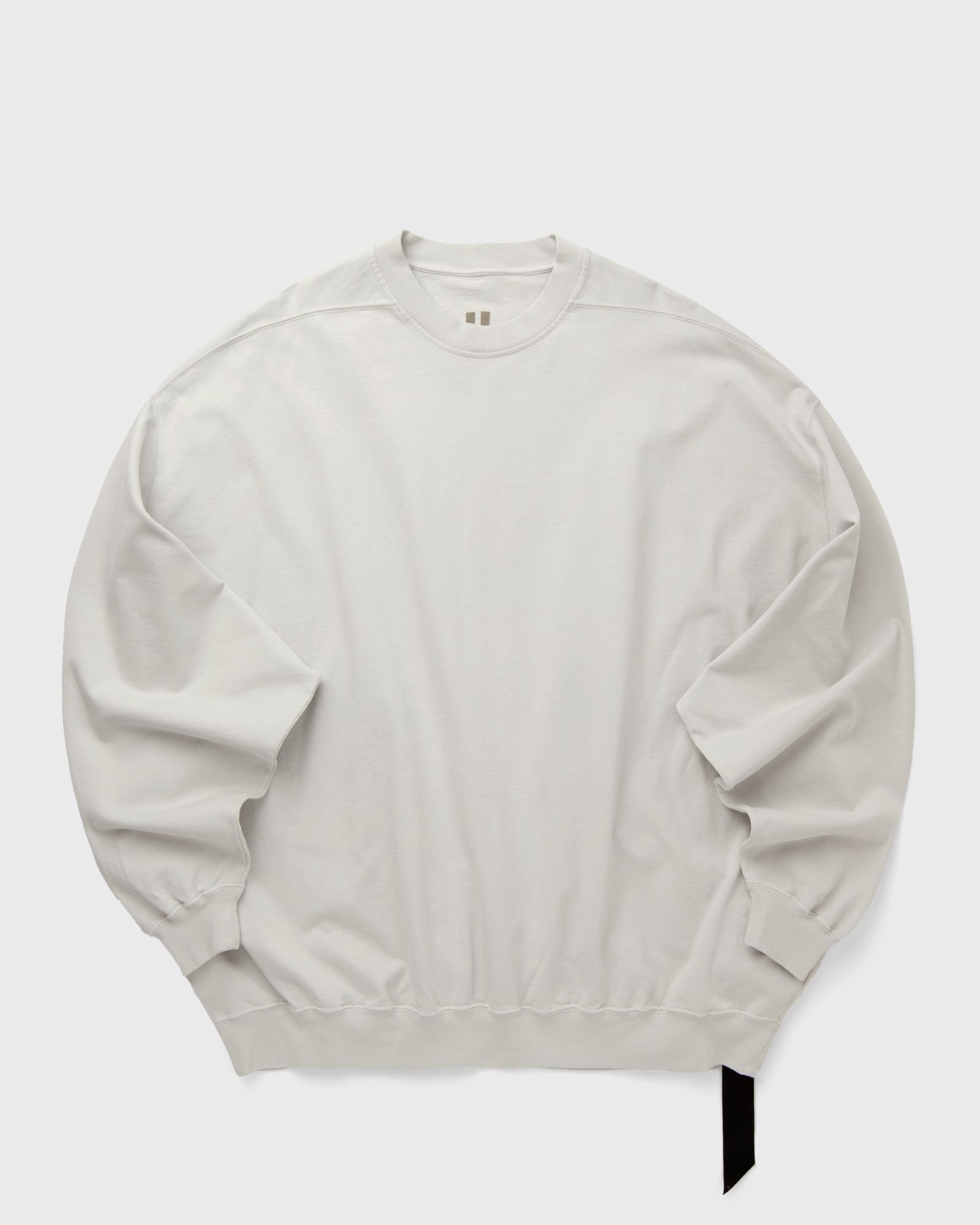 Rick Owens KNIT TEE - HUN CREWNECK, white