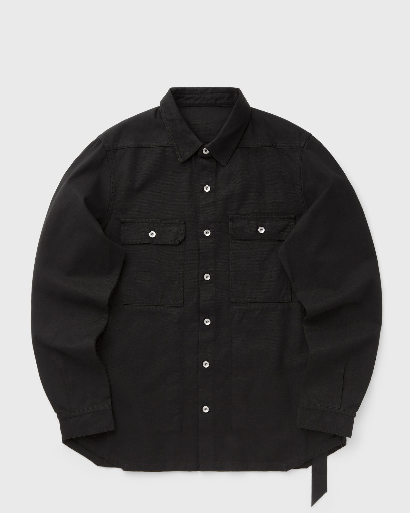Rick Owens WOVEN JACKET - OUTERSHIRT, black