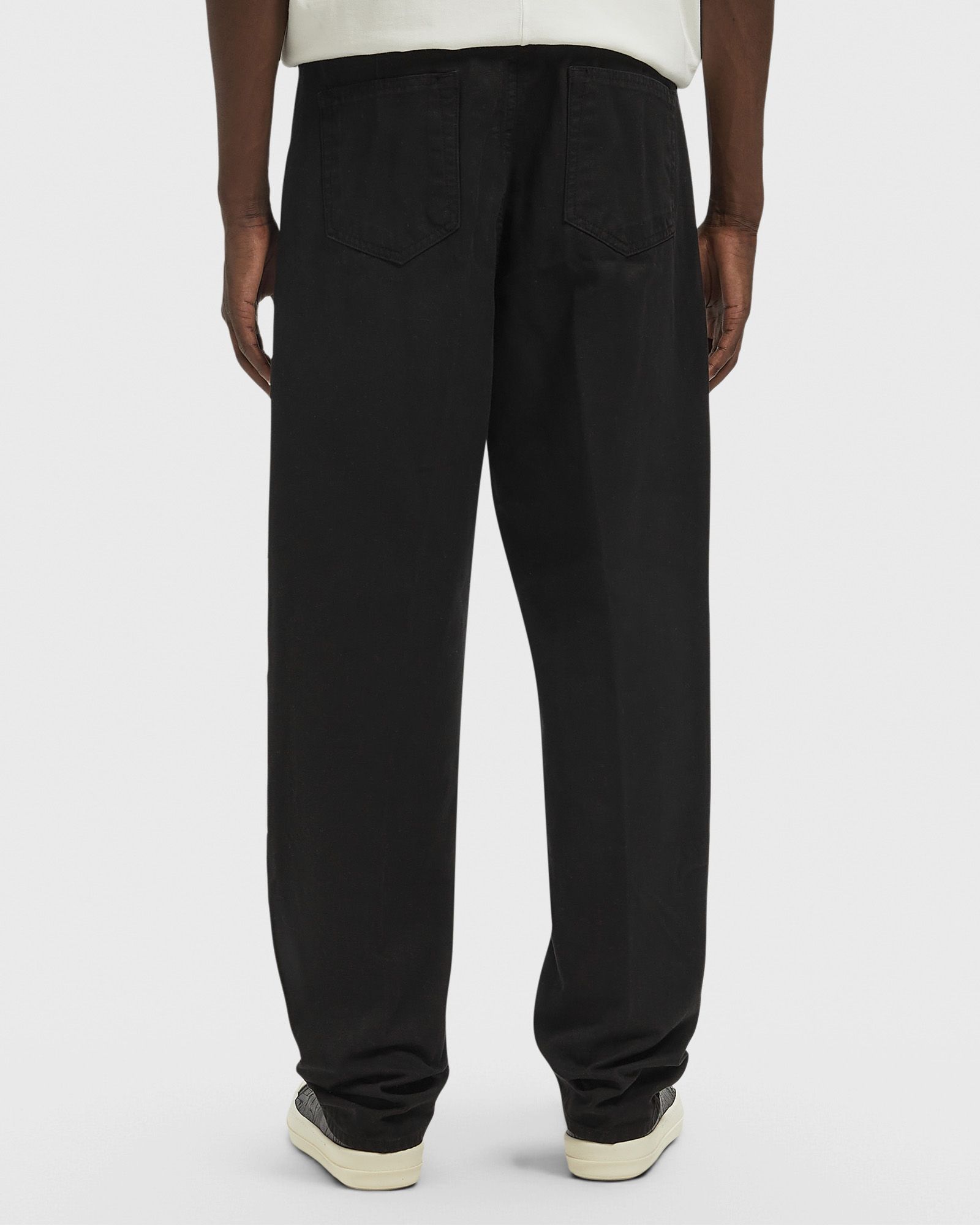 Rick Owens WOVEN PANTS-JORIS Black | BSTN Store