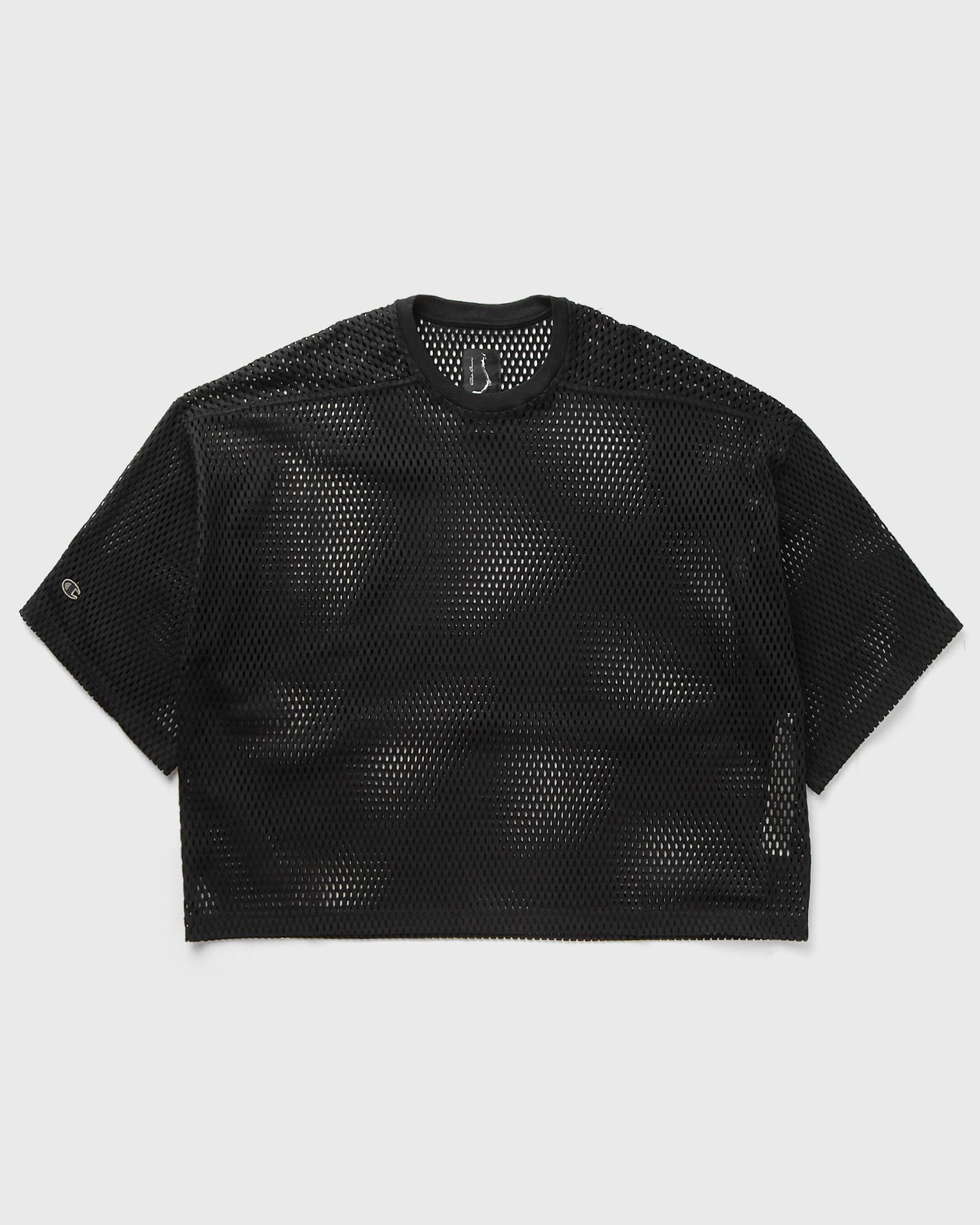 Rick Owens X Champion KNITTED - TOMMY T CROPPED, black