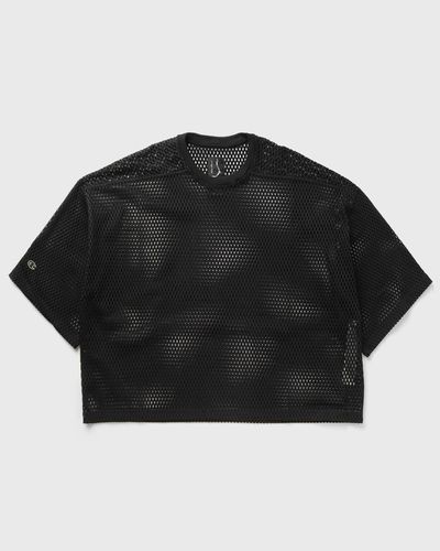 Rick Owens X Champion KNITTED - TOMMY T CROPPED, black