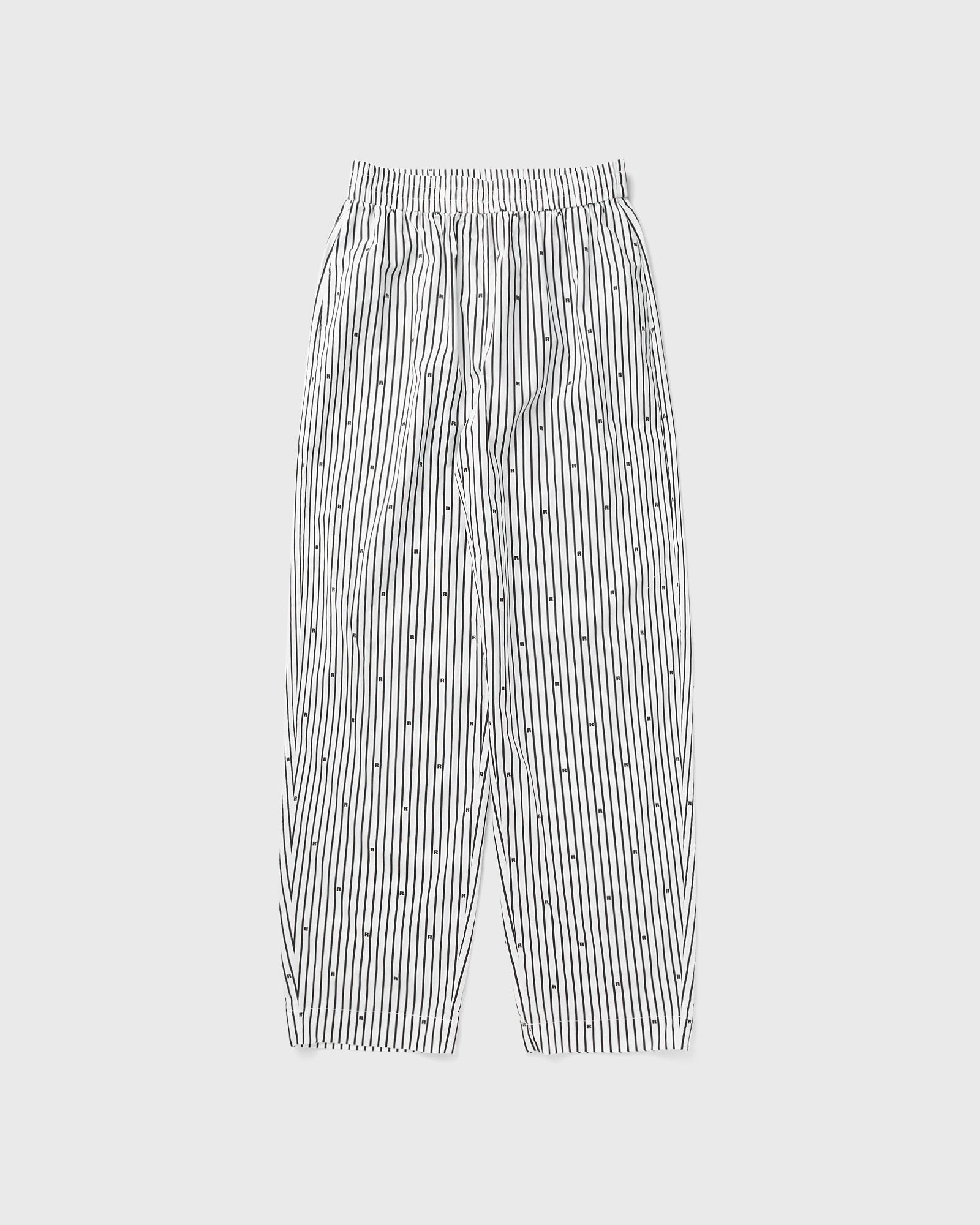 ROTATE Birger Christensen POPLIN TAPERED PANTS, black|white