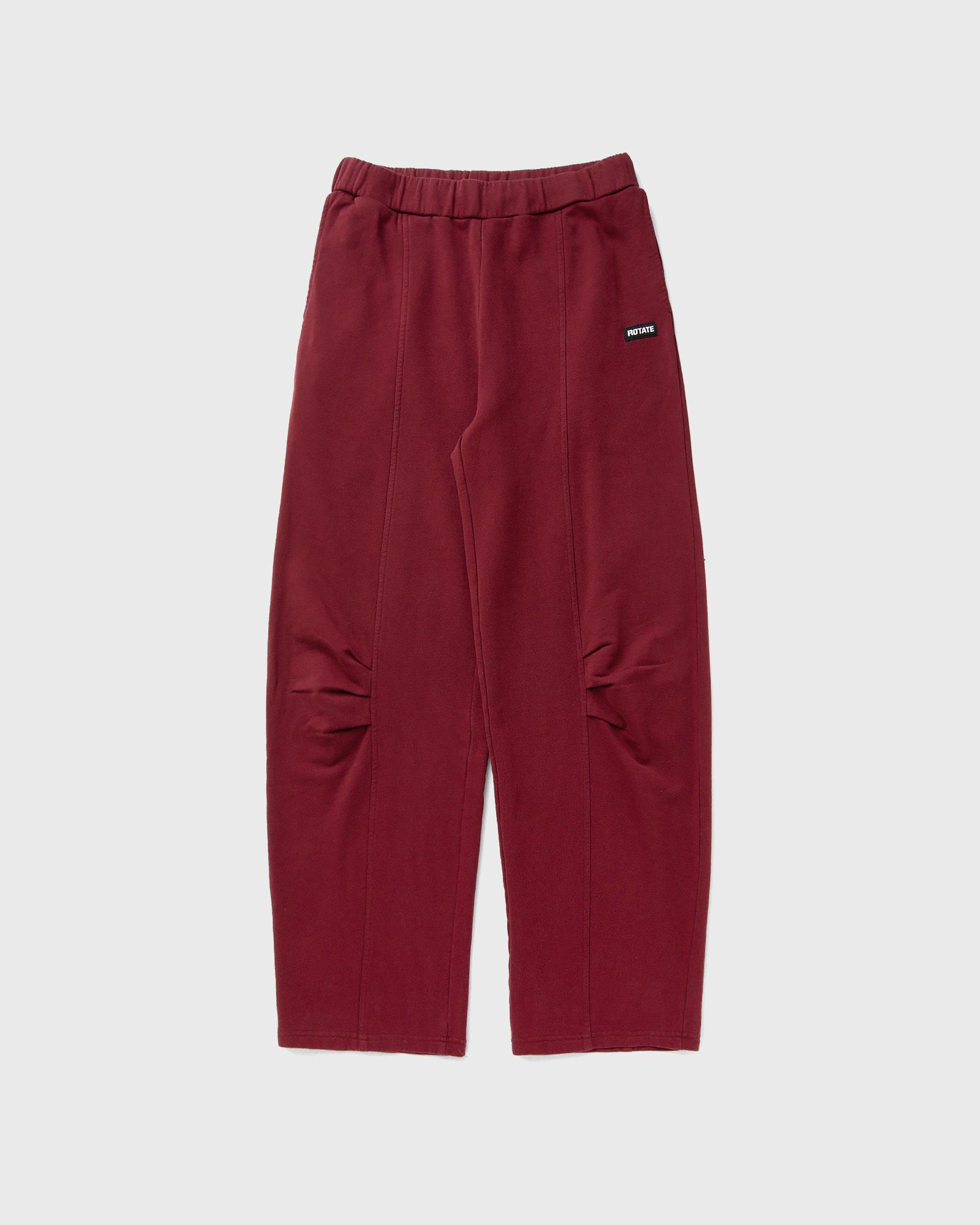 ROTATE Birger Christensen TERRY BACK SWEATPANTS, red