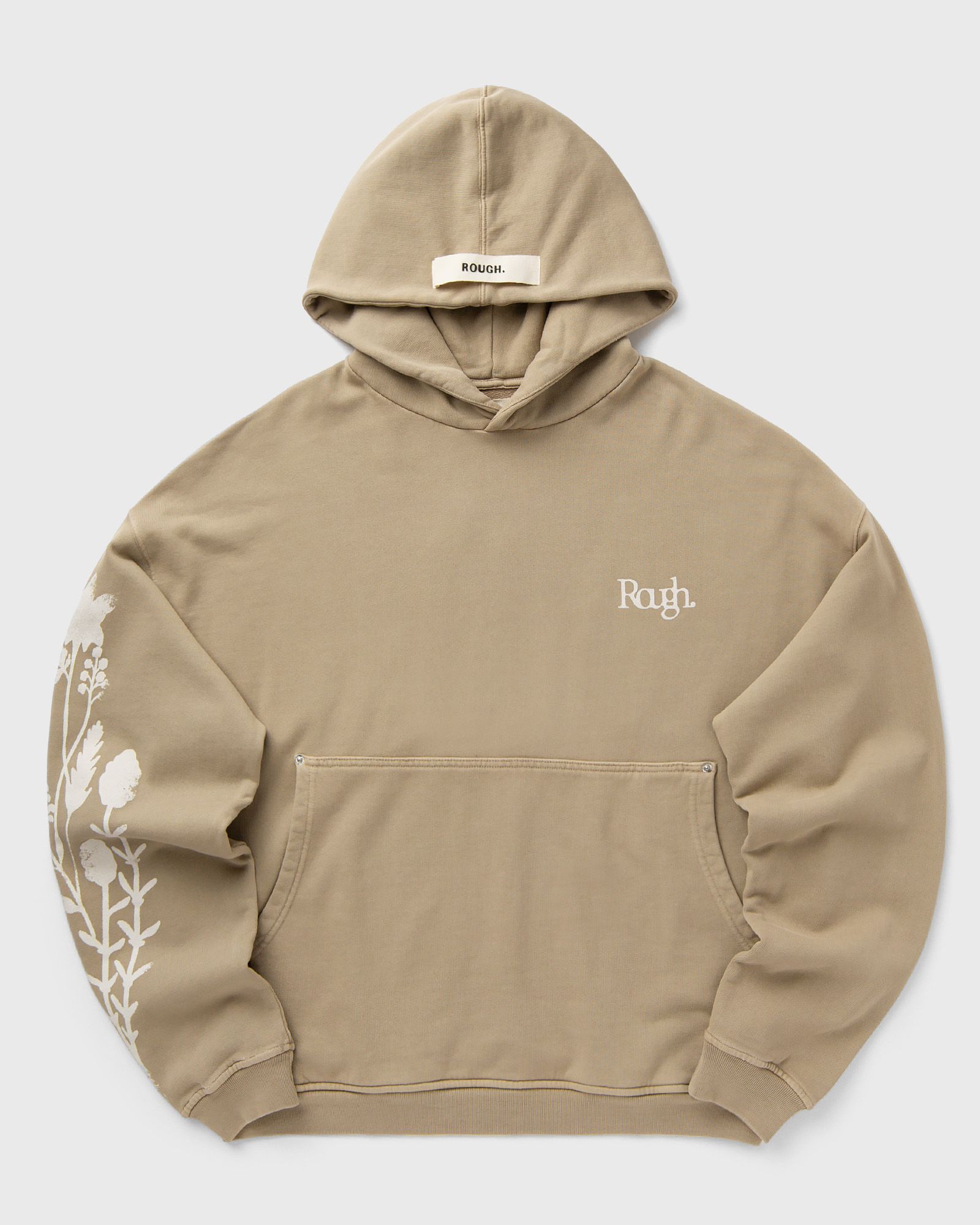 Rough. ANTHOS HOODIE, brown