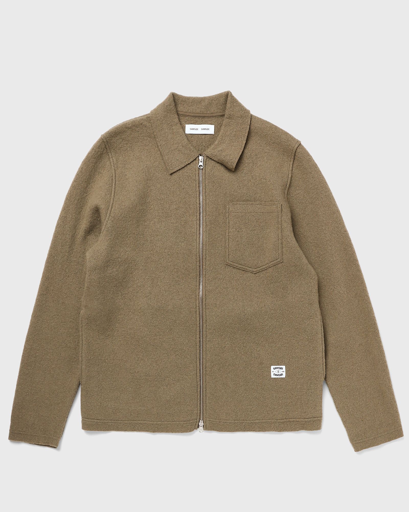 Samsøe & Samsøe HANNES FULL ZIP 14612, brown