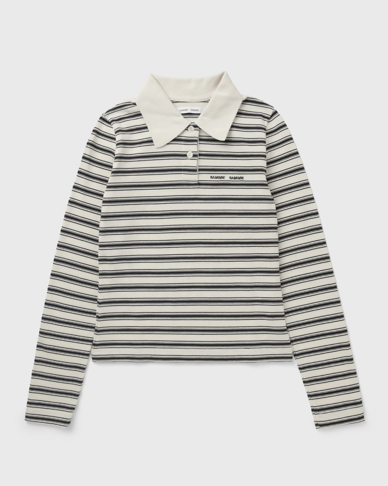 Samsøe & Samsøe SADONELL LS POLO 15512, blue|beige