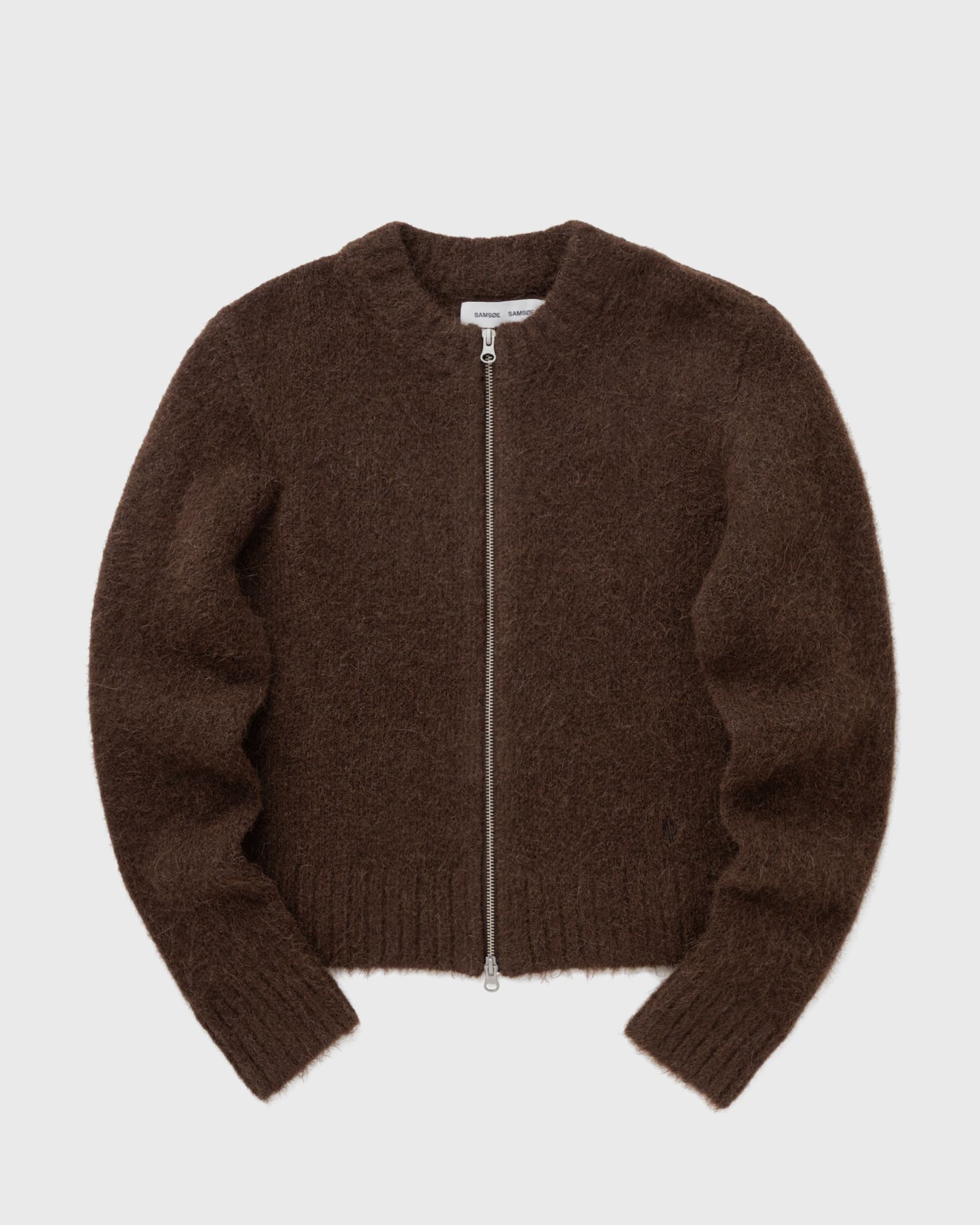 Samsøe & Samsøe SAJEANINE ZIP CARDIGAN 15425, brown